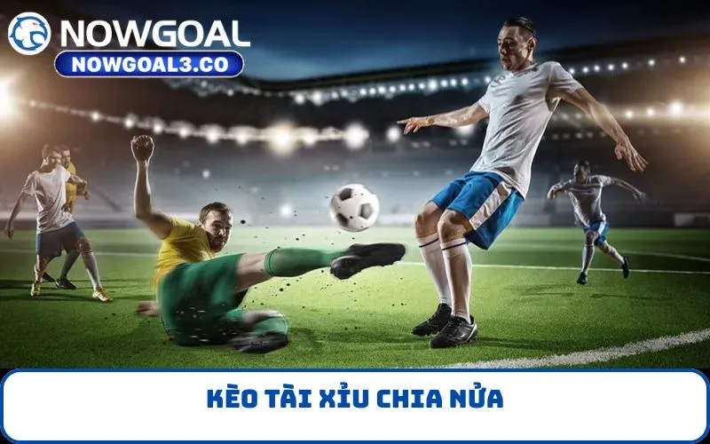 Kèo tài xỉu chia nửa
